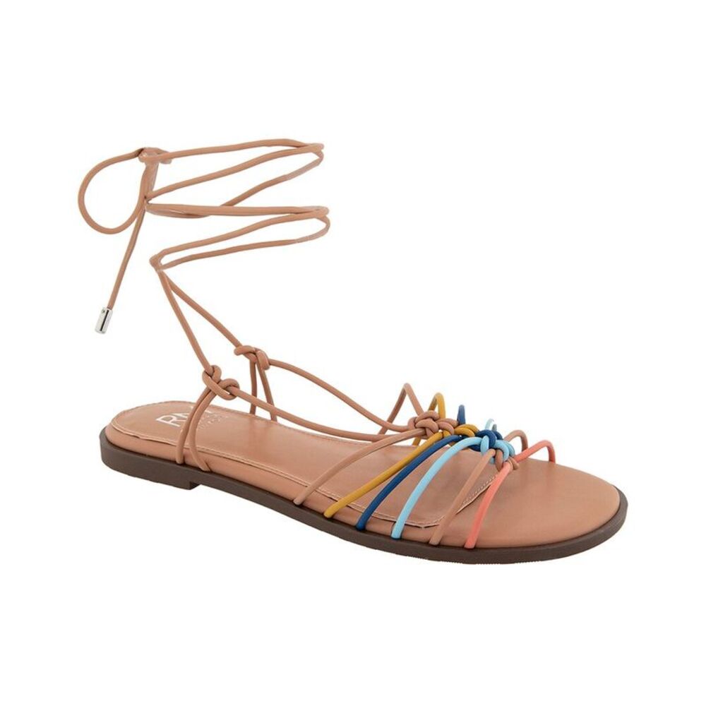 Rm Rebecca Minkoff Caroline Flat Sandal, Multicolor